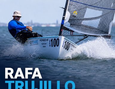 Rafa trujillo en regata