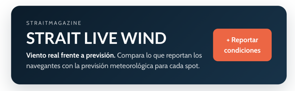 STRAIT LIVE WIND, herramienta de StraitMagazine para consultar viento real y previsión en el Estrecho de Gibraltar